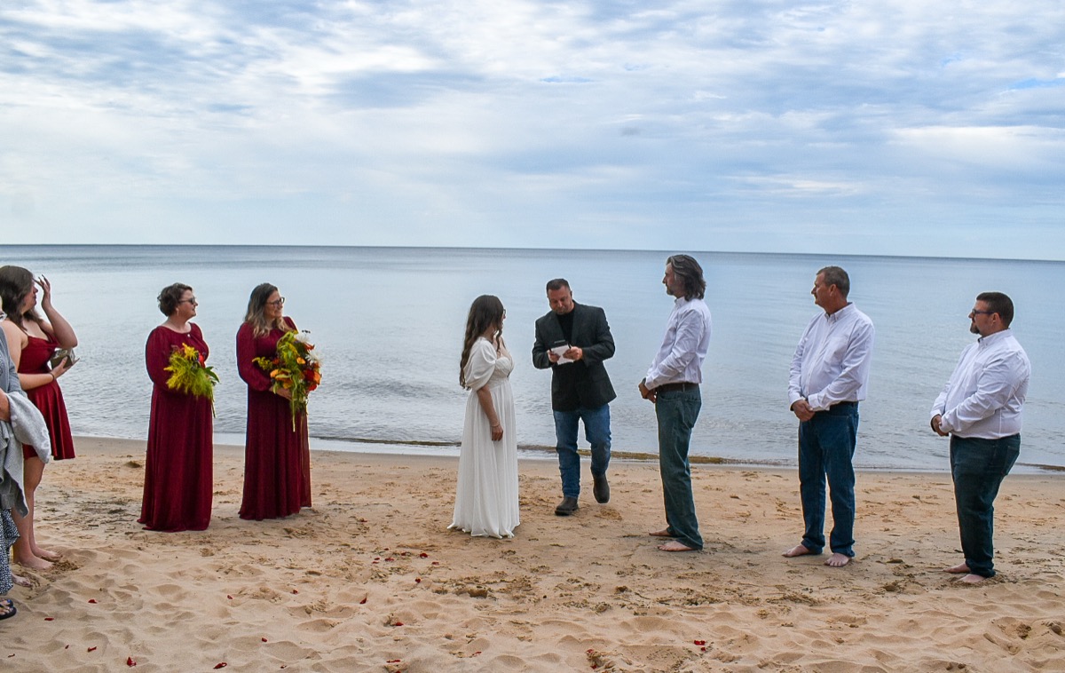 Beach wedding