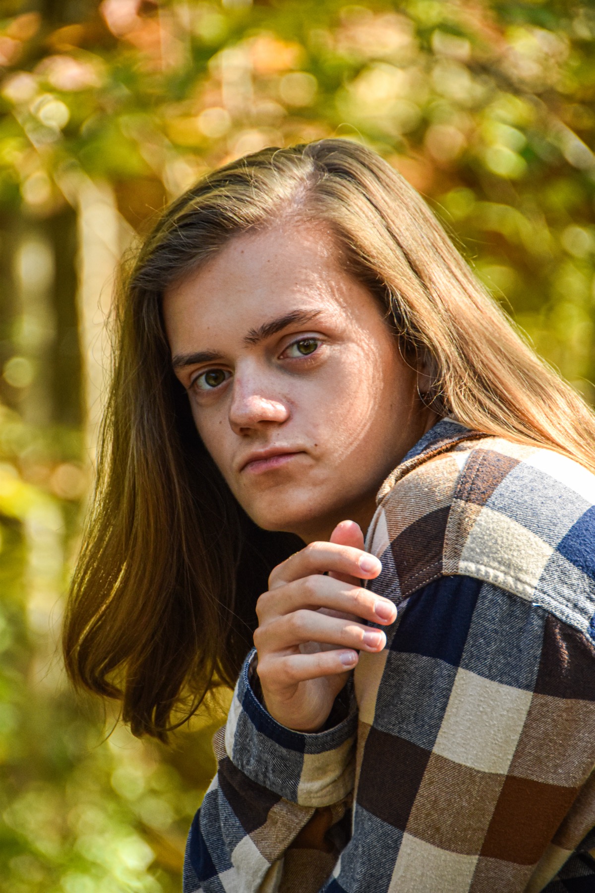 Professional senior portrait by Photos by B4