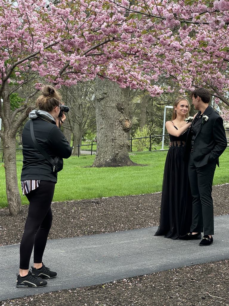 Behind the scenes photography